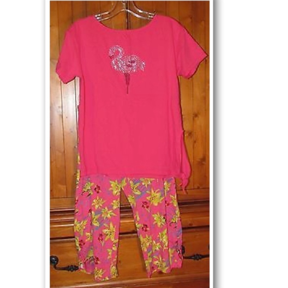 Sleep Riot Women's Cropped Pants Pajama Set